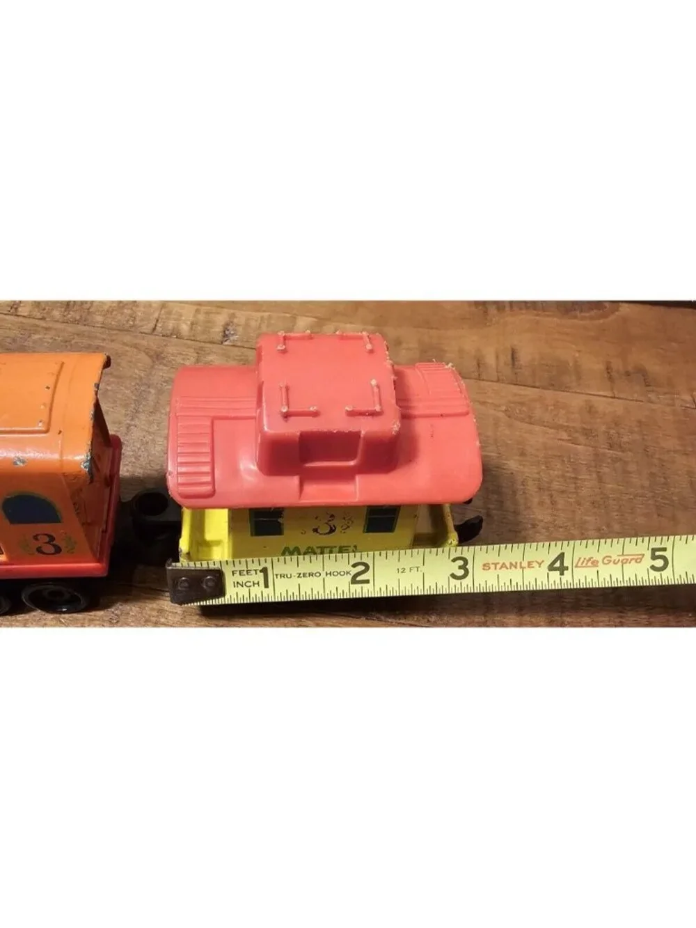 Vintage 1980 Mattel First Wheels Diecast Hot Wheels  Train Car and Engine
